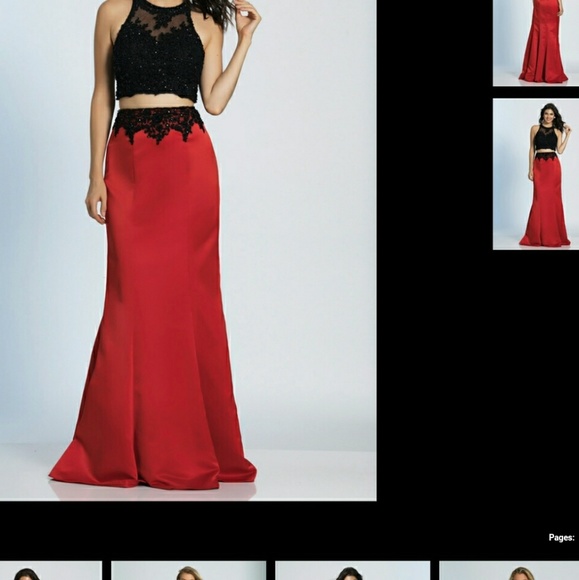 Dave & Johnny Prom Dress - Picture 3 of 3